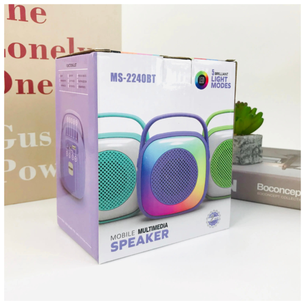 Altavoz Bluetooth Cuadrado RGB - Imagen 2