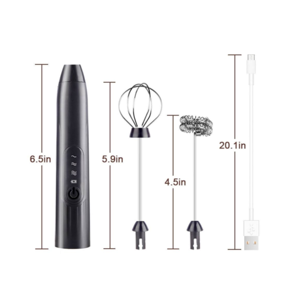 Espumador de Leche Eléctrico - Batidora - Imagen 4