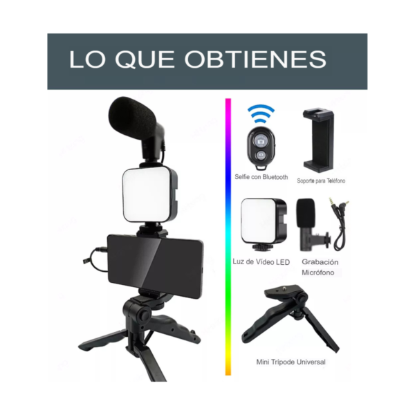 Kit de trípode para Grabación