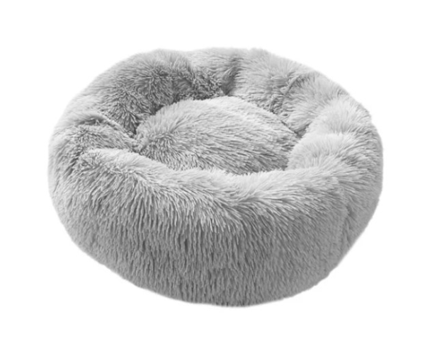 Cama Perro Mascota Antiestres Felpa 90cm - Imagen 3