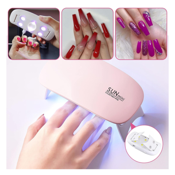 Lámpara de Uñas Mini Portátil UV LED - Imagen 4